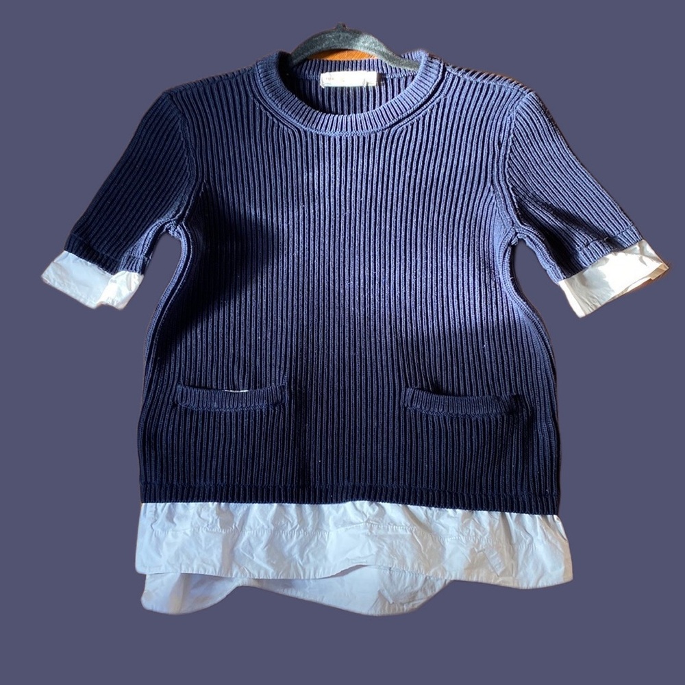Tory Burch Crew Neck Sweater Sz Medium
